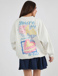 You're My Favourite Treat Sweatshirt Hoodies & Sweatshirts Skinnydip London