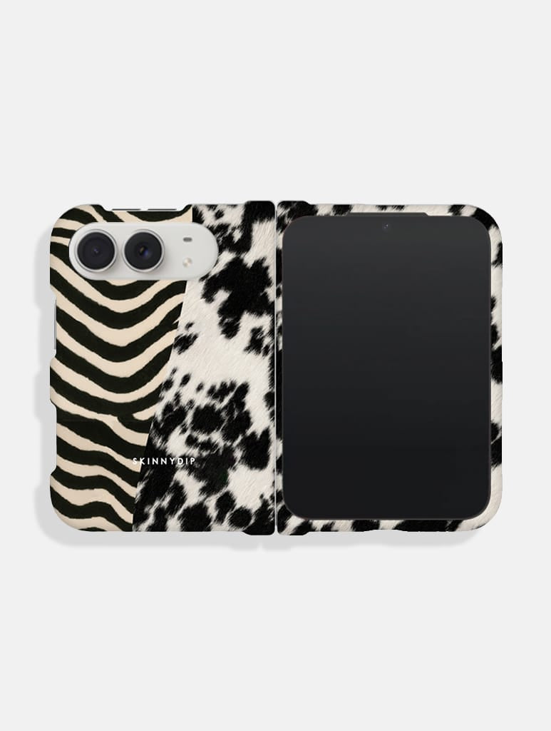 Zebra And Cow Prints Impact Resistant iPhone Duo Case Phone Cases Skinnydip London