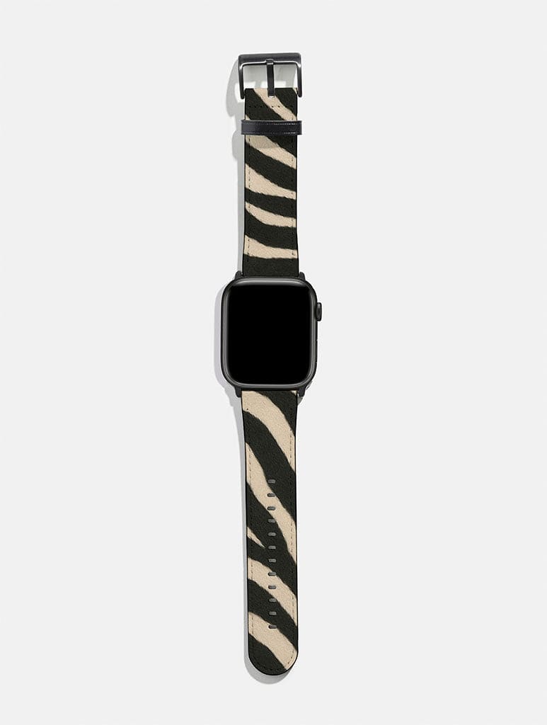 Zebra Print Apple Watch Strap Watch Straps Skinnydip London