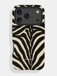 Zebra Print Ultra Protective iPhone Case Phone Cases Skinnydip London