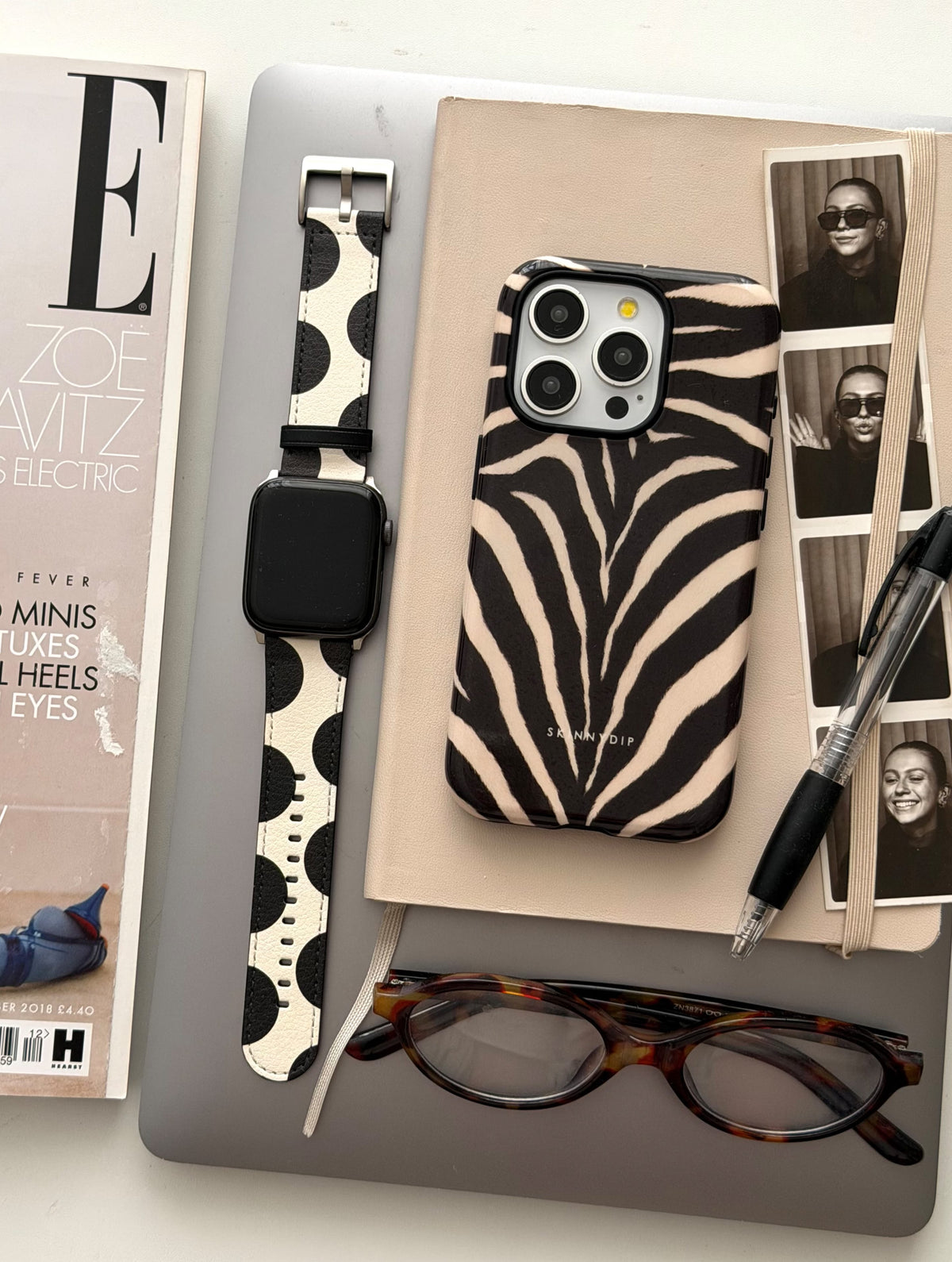 Zebra Print Ultra Protective iPhone Case Phone Cases Skinnydip London