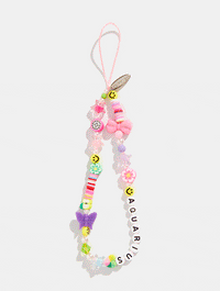 Zodiac Beaded Phone Strap Phone Grips Skinnydip London