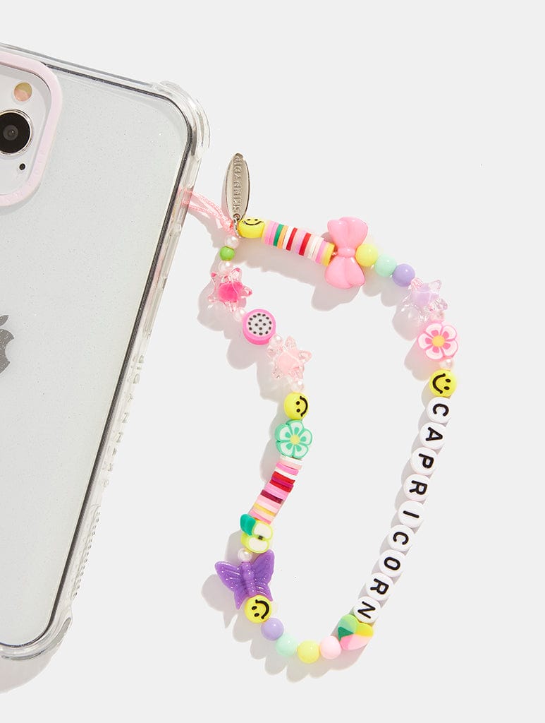 Zodiac Beaded Phone Strap Phone Grips Skinnydip London