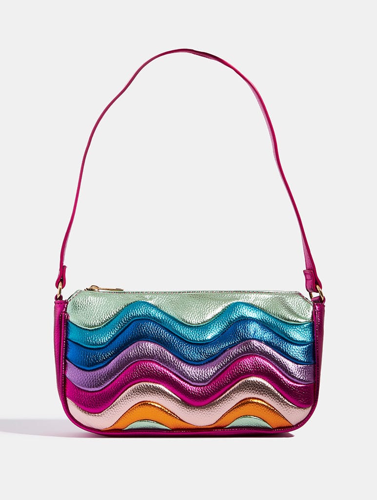 Amber Rainbow Wave Shoulder Bag Shoulder Bags Skinnydip London