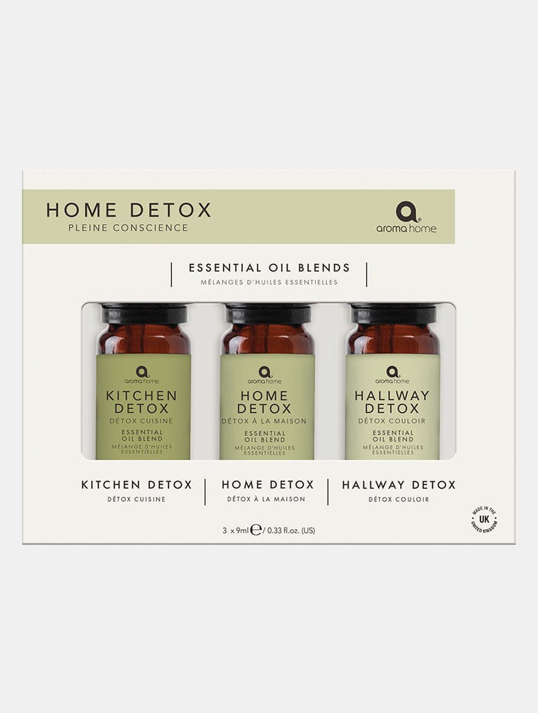 Aroma Home Home Detox Essential Oil Blends 3x9ml Home Accessories Aroma Home
