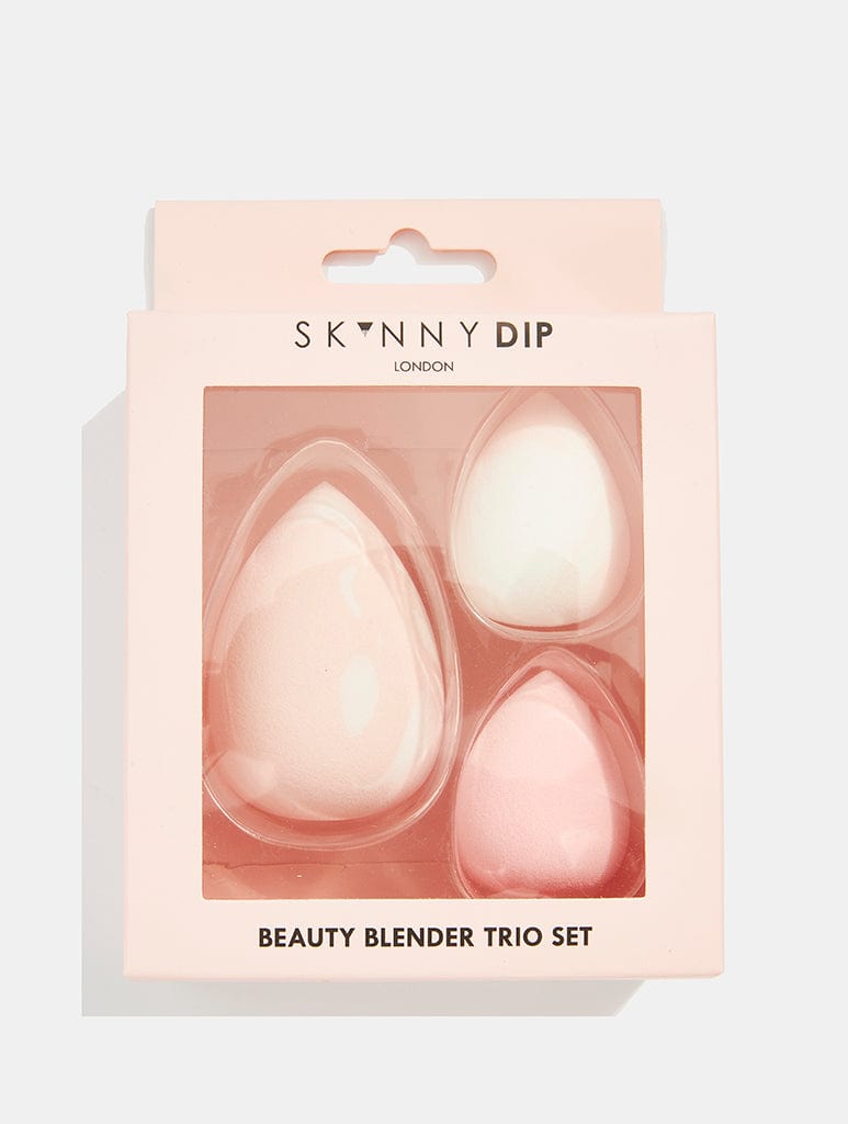 Baby Pink Trio Blender Set Makeup Brushes & Tools Skinnydip London