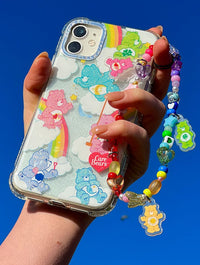 Care Bears x Skinnydip Rainbow Beaded Phone Strap Phone Grips Skinnydip London