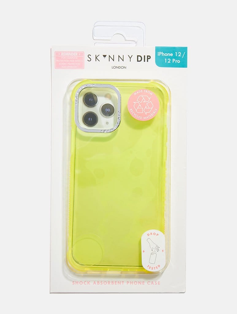 Colourpop Yellow Recycled Shock Case Phone Cases Skinnydip