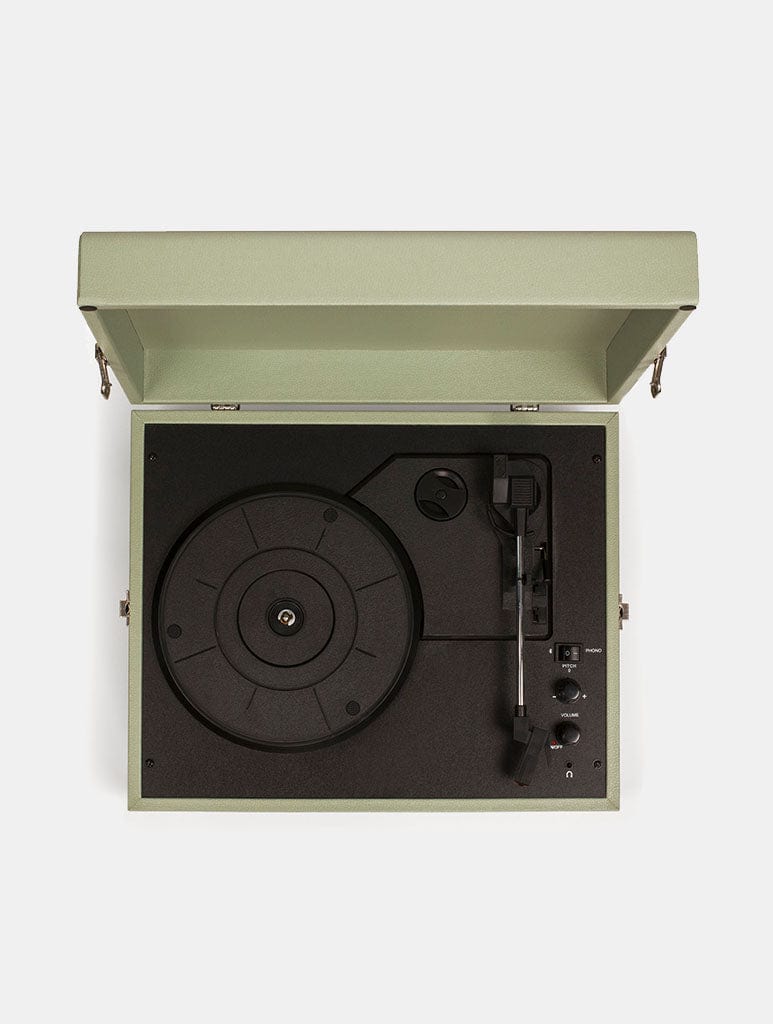 Crosley Voyager Portable Turntable - Sage Green Tech Crosley