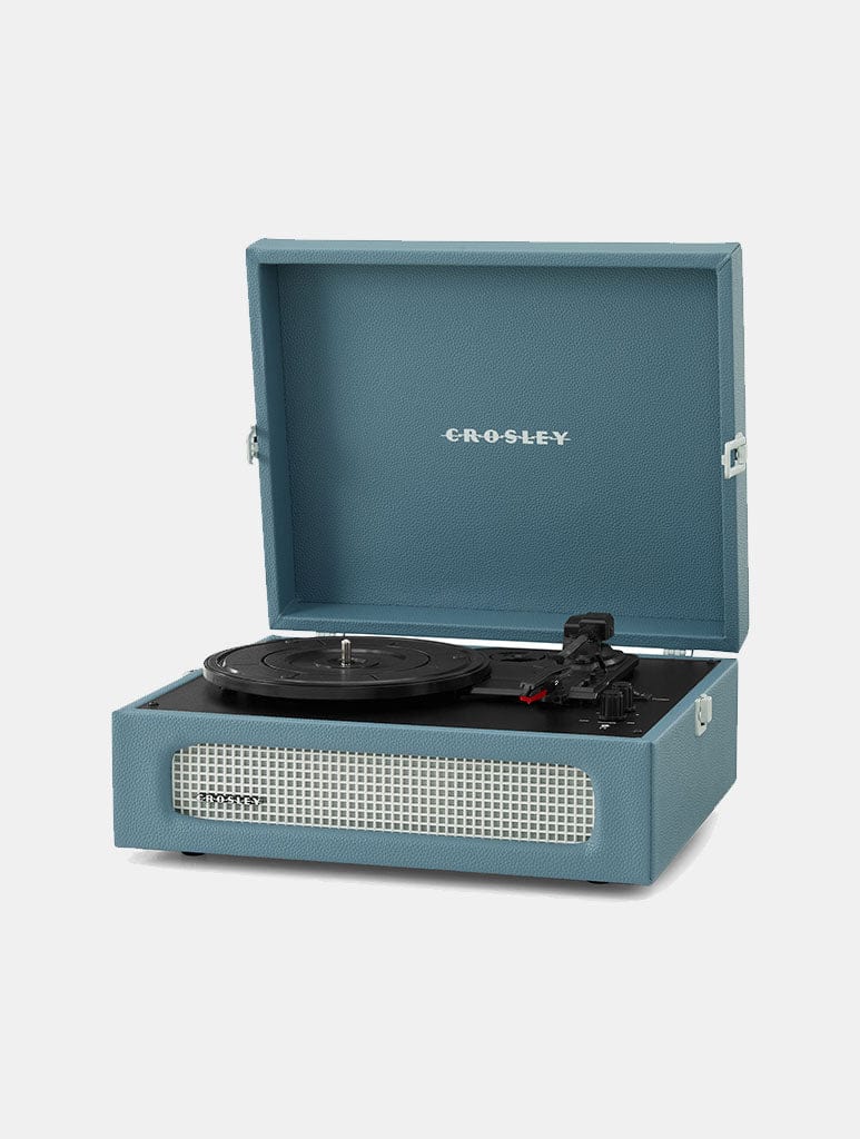 Crosley Voyager Portable Turntable - Washed Blue Tech Crosley