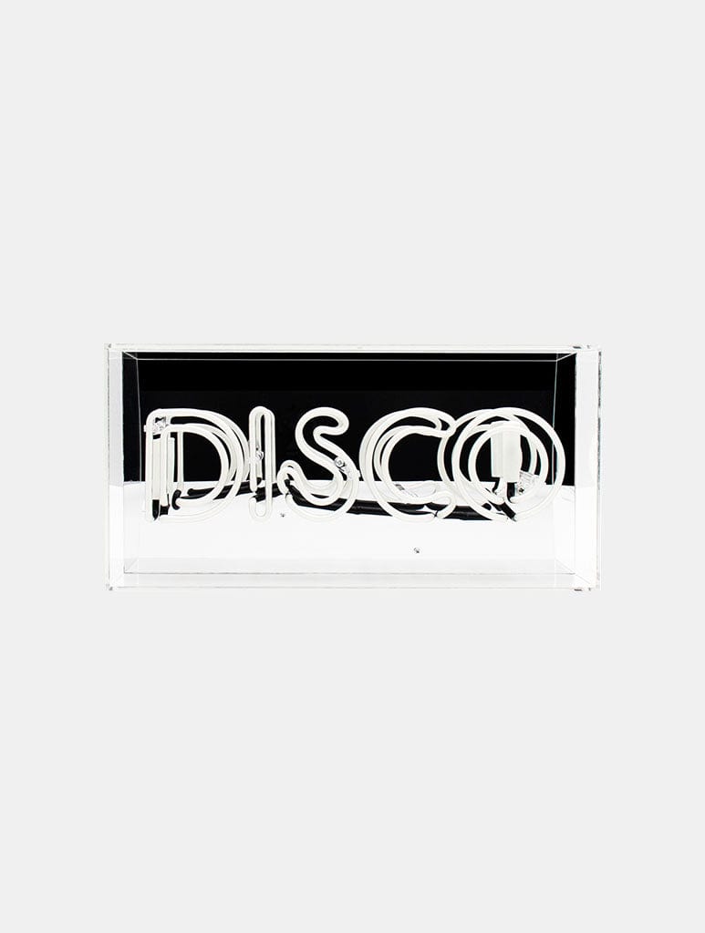 Disco Neon Box Sign Home Accessories Locomocean