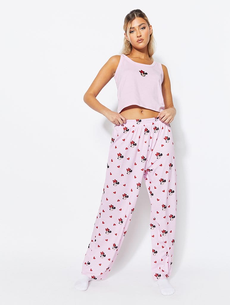 Disney x Skinnydip Minnie Mouse Pyjama Set Lingerie & Nightwear Skinnydip
