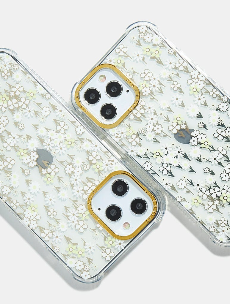 Ditsy Gold Meadow Shock iPhone Case Phone Cases Skinnydip