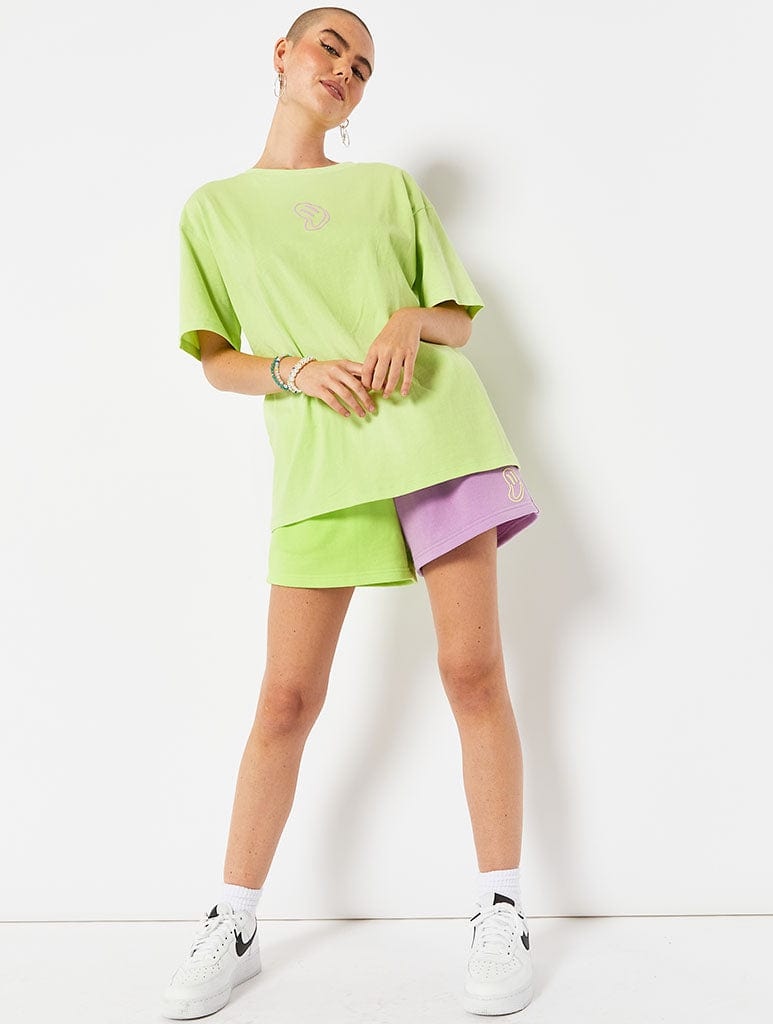 Get Over It Neon Oversized T-Shirt Tops & T-Shirts Skinnydip