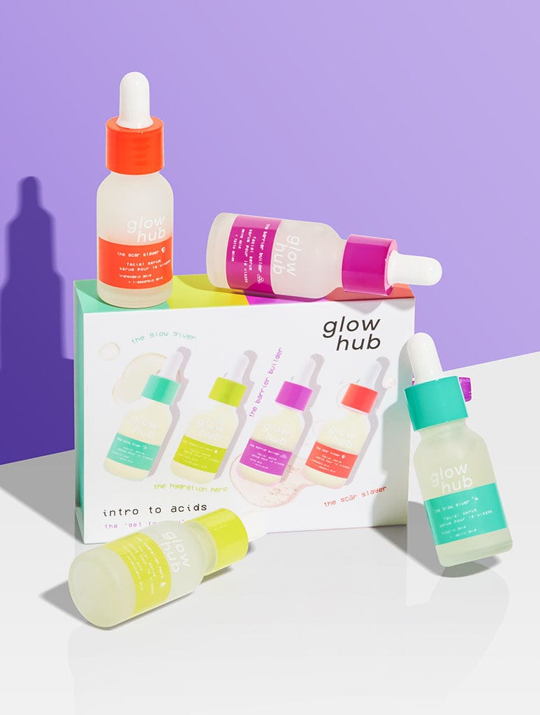 Glow Hub Acids Mini Kit Set Beauty Glow Hub