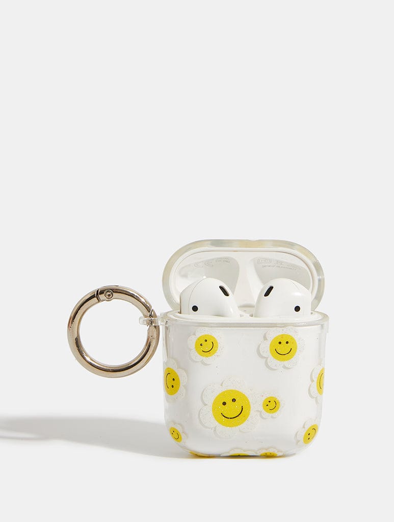 Happy Flower Face AirPods Case AirPods Cases Skinnydip London