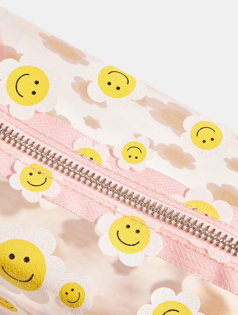Happy Flower Face Makeup Bag Makeup Bags & Washbags Skinnydip London