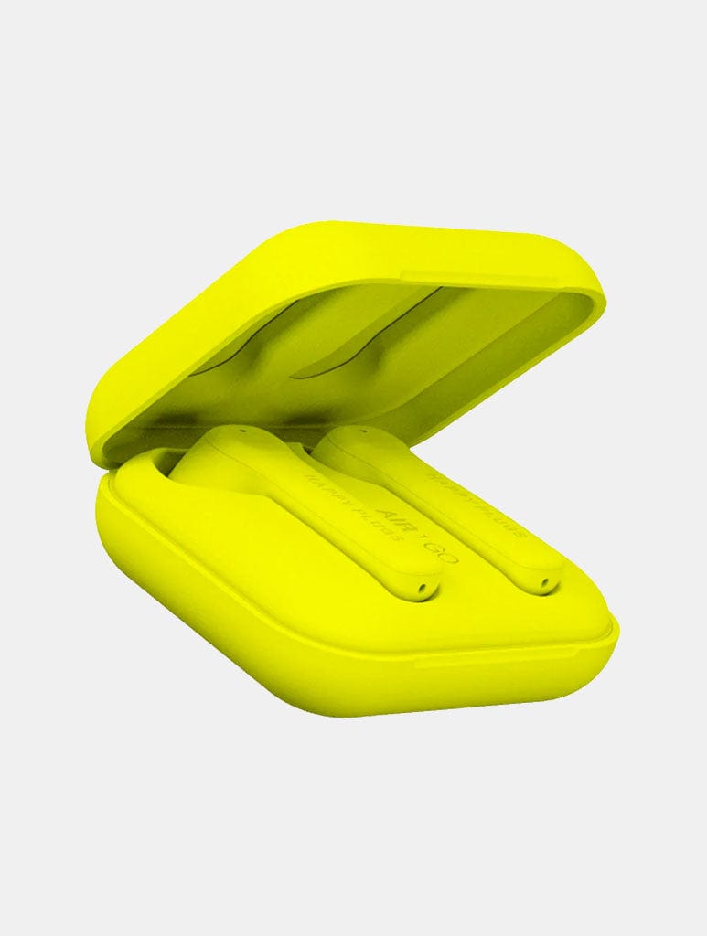 Happy Plugs Air 1 Go - Neon Yellow Earphones & Headphones Happy Plugs
