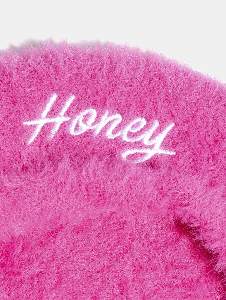 Honey Fluffy Beret Accessories Skinnydip