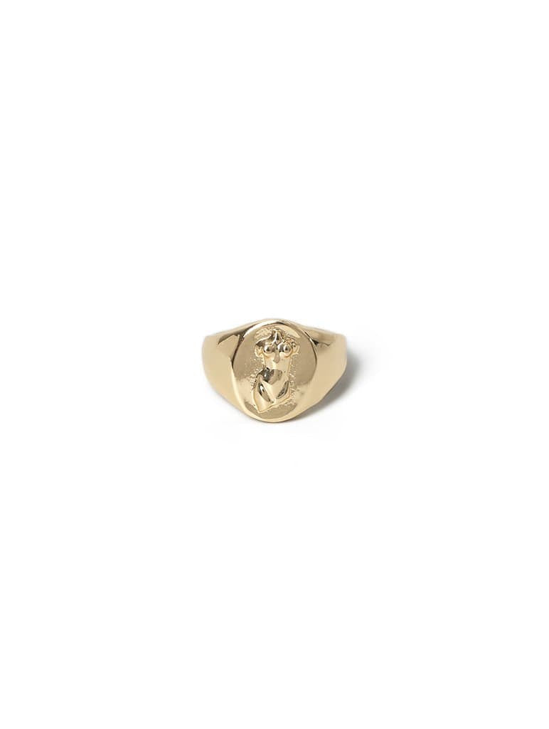 Liars & Lovers Body Silhouette Signet Ring Jewellery Liars & Lovers