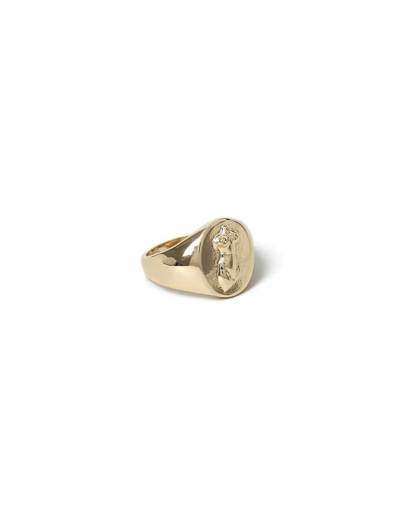Liars & Lovers Body Silhouette Signet Ring Jewellery Liars & Lovers