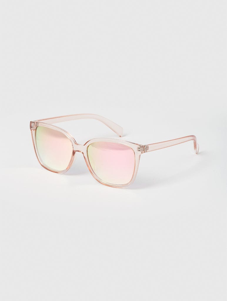 Liars & Lovers Pink Translucent Sunglasses Sunglasses Liars & Lovers
