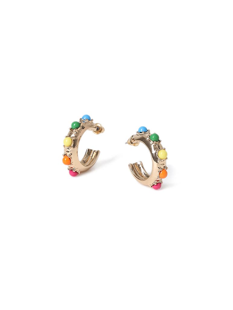 Liars & Lovers Rainbow Hoop Earrings Jewellery Liars & Lovers