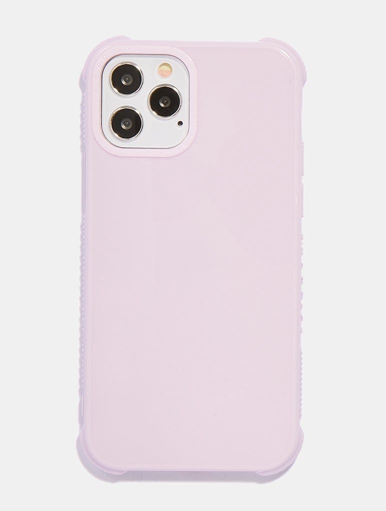 Lilac Block Colour Recycled Shock iPhone Case Phone Cases Skinnydip