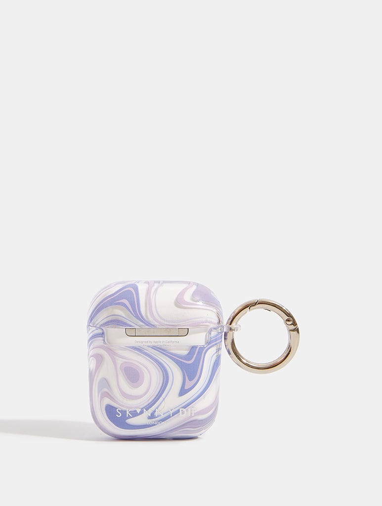 Lilac Swirl Airpods Case AirPods Cases Skinnydip London