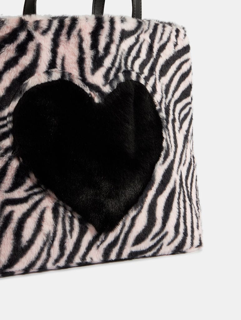 Lola Heart Animal Tote Bag Tote Bags Skinnydip London