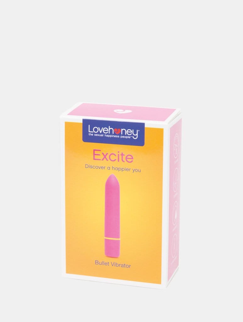 Lovehoney Excite 10 Function Bullet Vibrator Pink Sexual Pleasure Lovehoney