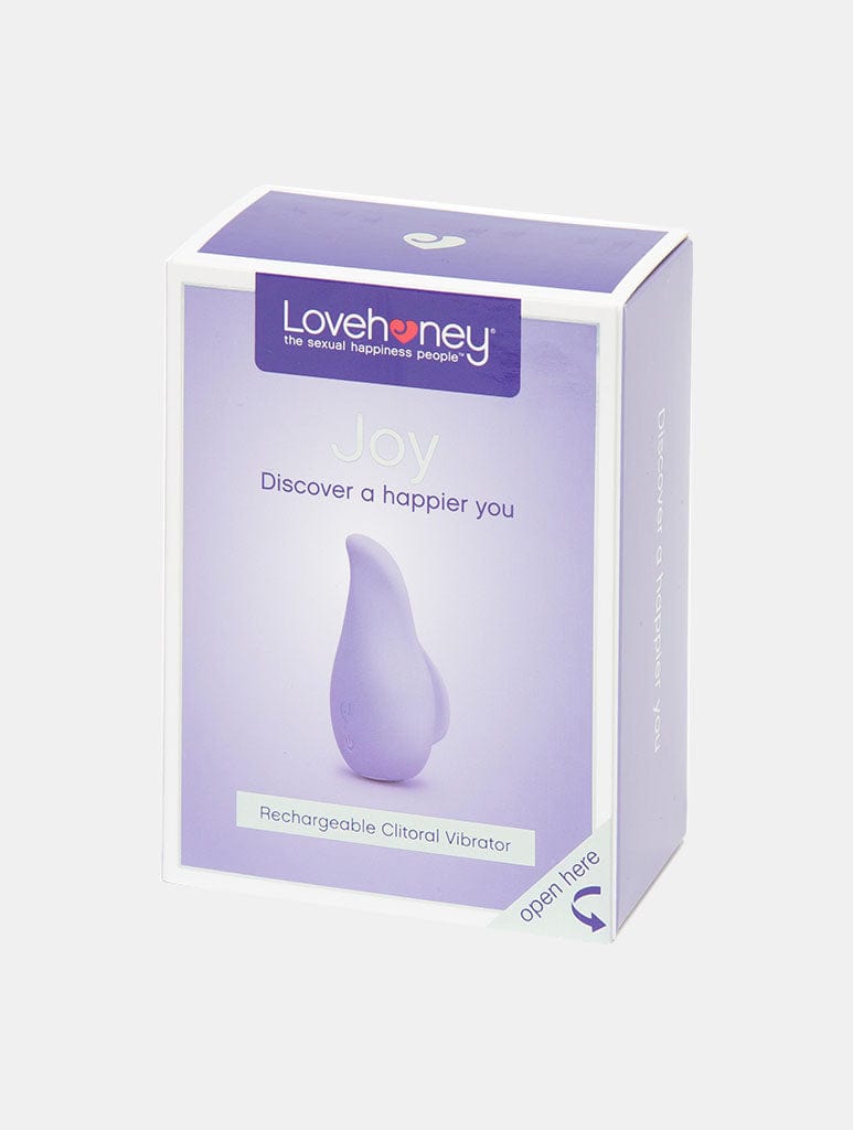 Lovehoney Joy Rechargeable Clitoral Vibrator Purple Sexual Pleasure Lovehoney