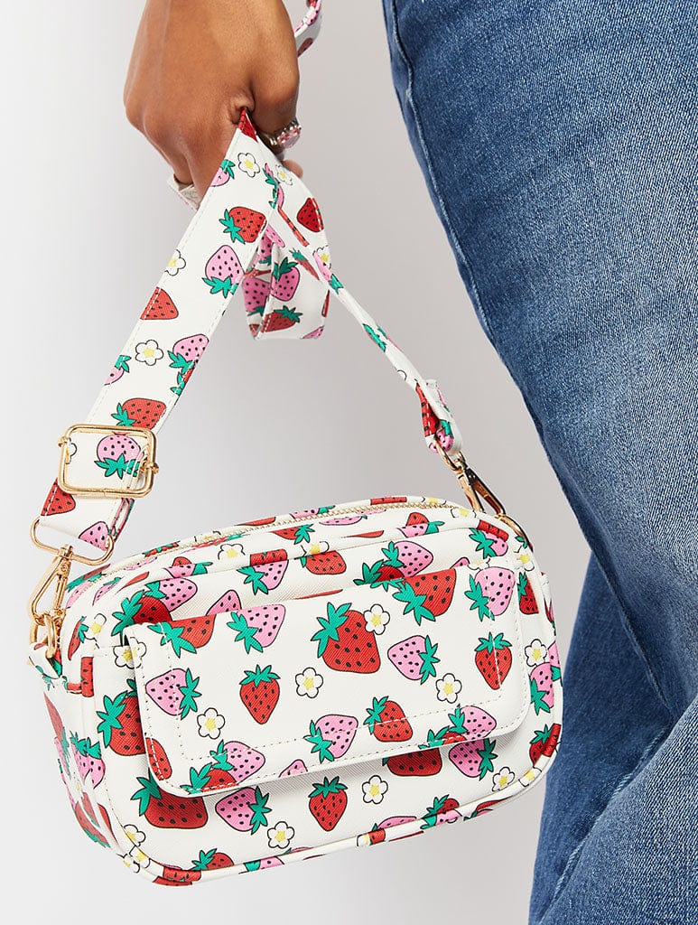 Millie Strawberry Camera Bag Cross Body Bags Skinnydip