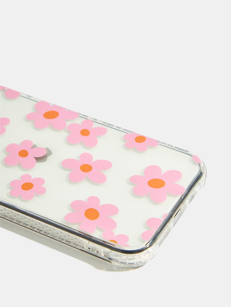 Pink And Orange Flower Shock iPhone Case Phone Cases Skinnydip