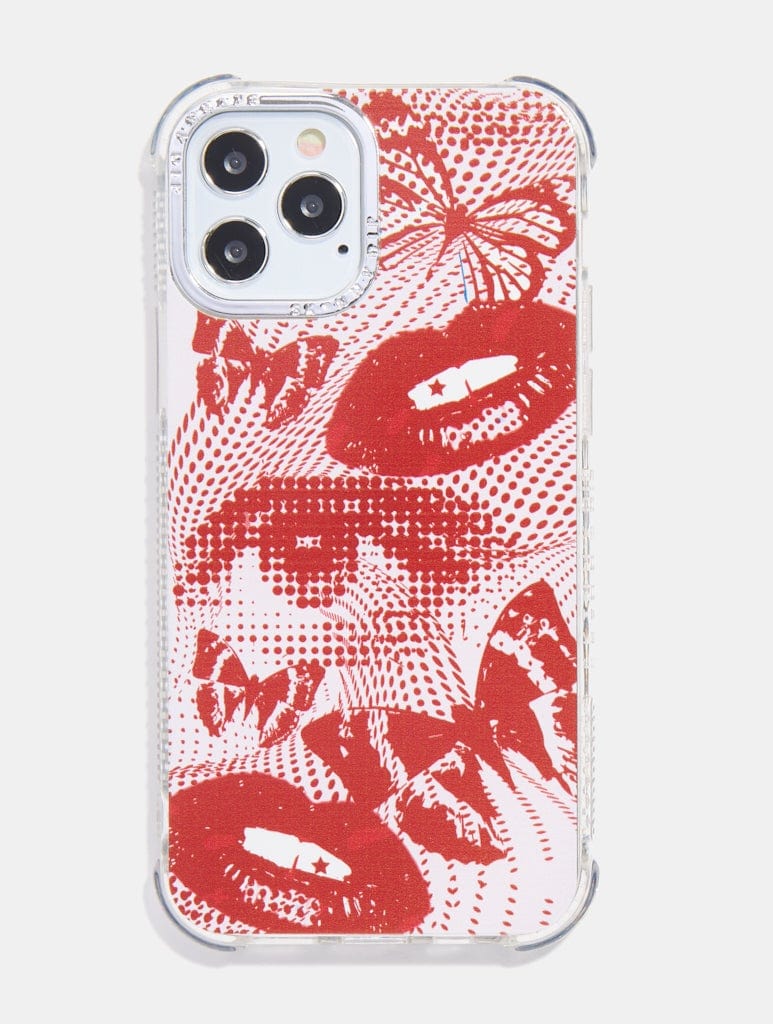Pink And Red Illusion Shock iPhone Case Phone Cases Skinnydip