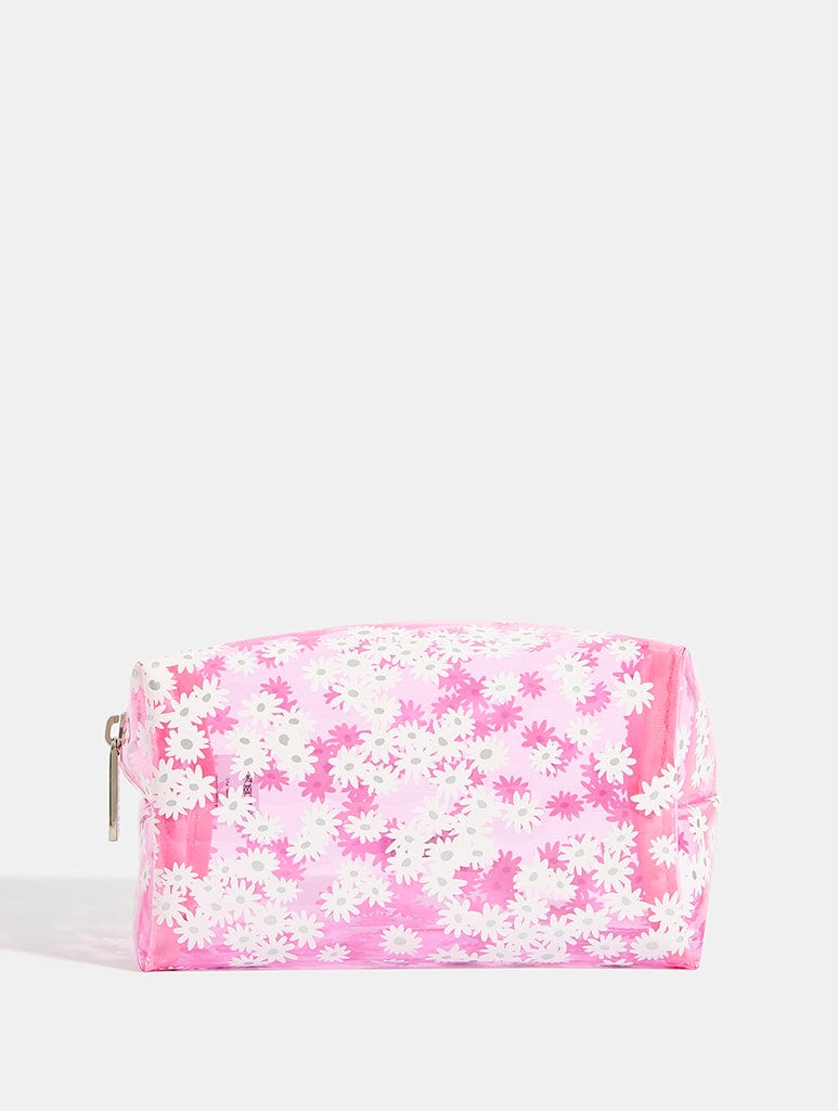 Pink Daisy Makeup Bag Makeup Bags & Washbags Skinnydip