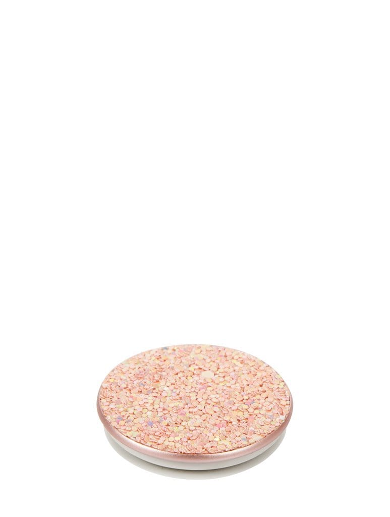 PopSockets Grips Swappable Sparkle Rose Phone Grips PopSockets Grips