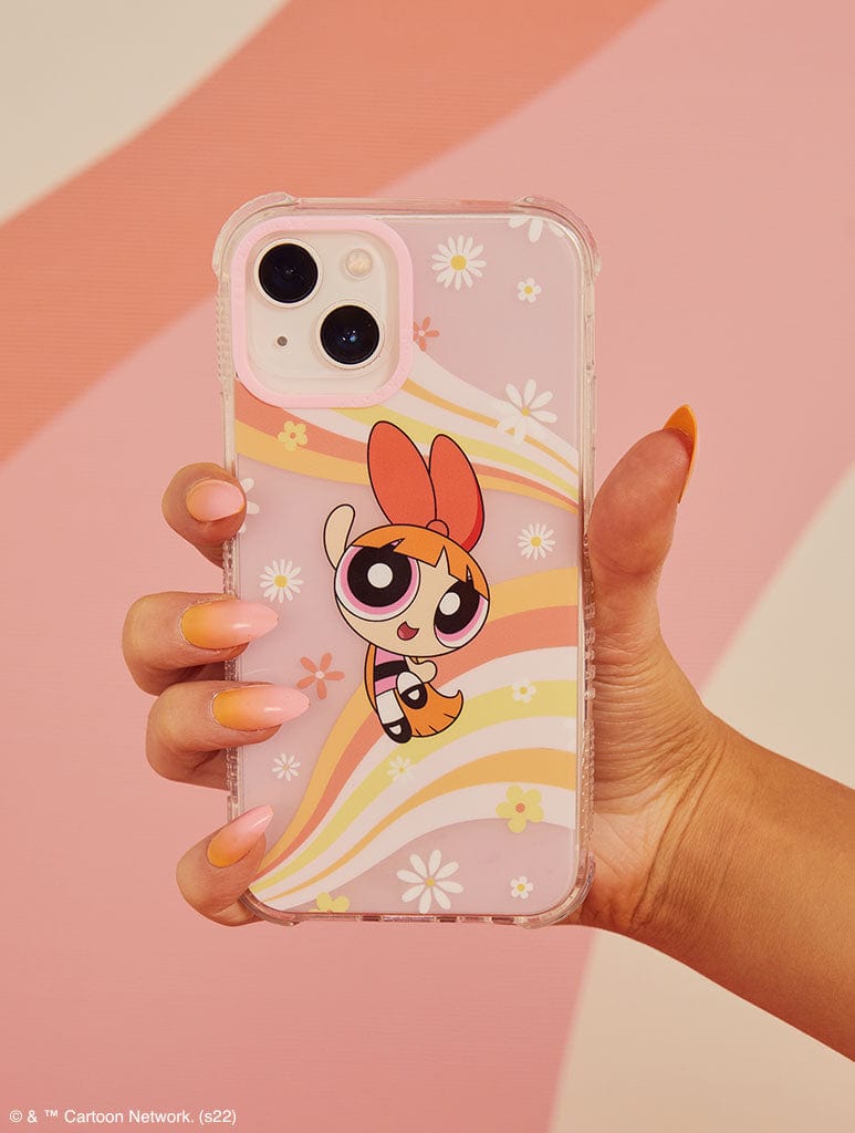 Powerpuff Girls x Skinnydip Blossom Pink Base Shock iPhone Case Phone Cases Skinnydip