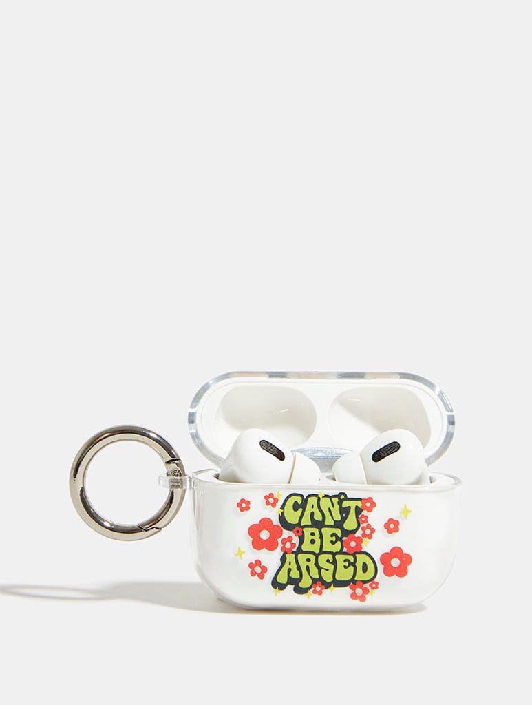 Printed Weird x Skinnydip Can't Be Arsed AirPods Pro Case AirPods Cases Skinnydip