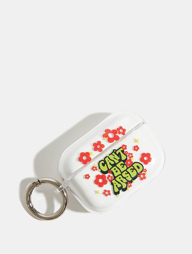 Printed Weird x Skinnydip Can't Be Arsed AirPods Pro Case AirPods Cases Skinnydip