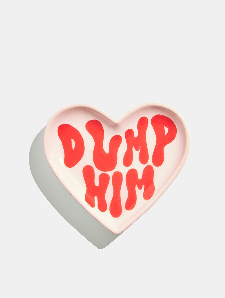 Prints By GG Dump Him Heart Dish Home Accessories Prints By GG