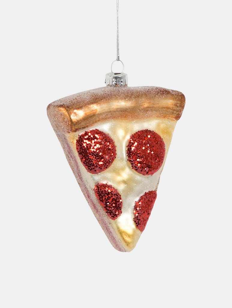 Sass & Belle Pizza Slice Shaped Bauble Home Accessories Sass And Belle