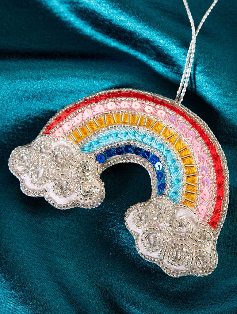 Sass & Belle Rainbow Zari Decoration Gifting Sass And Belle