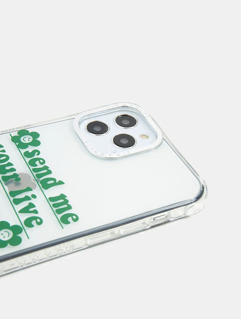 Send Me Your Live Location Shock iPhone Case Phone Cases Skinnydip