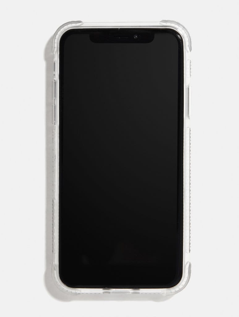 Silver Glitter Shock iPhone Case Phone Case Skinnydip