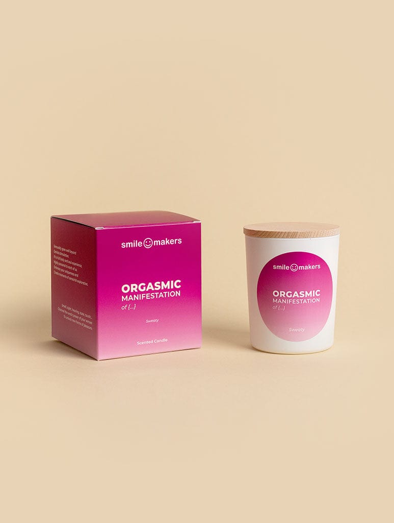 Smile Makers Orgasmic Manifestations Candle- Sweaty Beauty Smile Makers