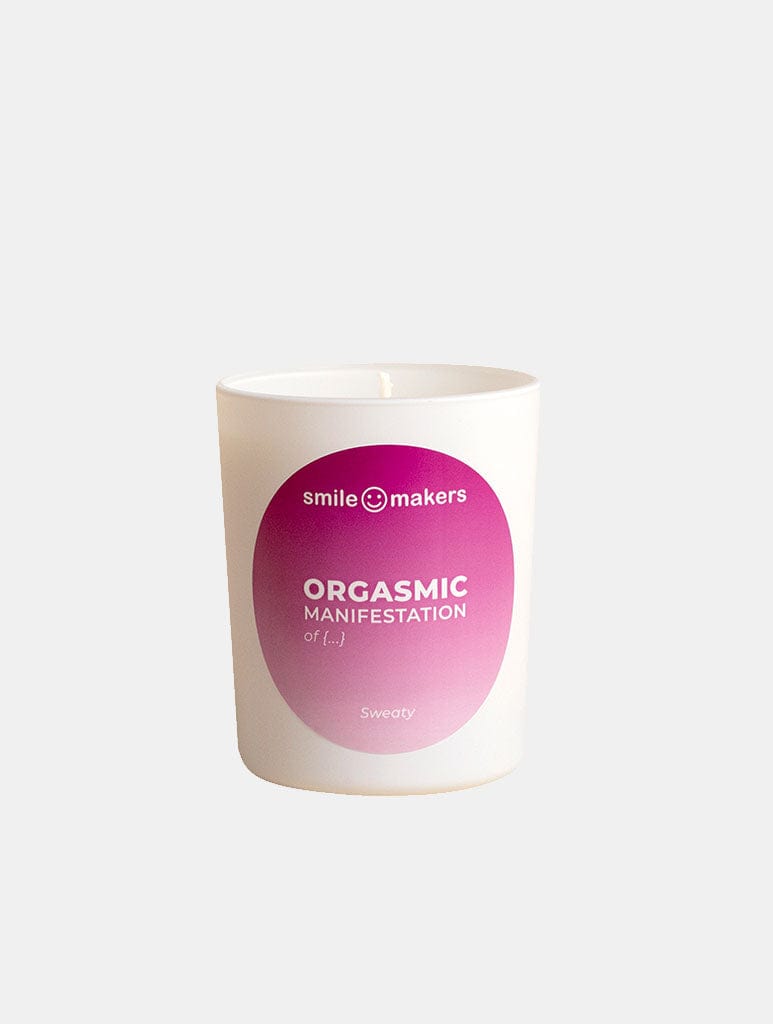 Smile Makers Orgasmic Manifestations Candle- Sweaty Beauty Smile Makers