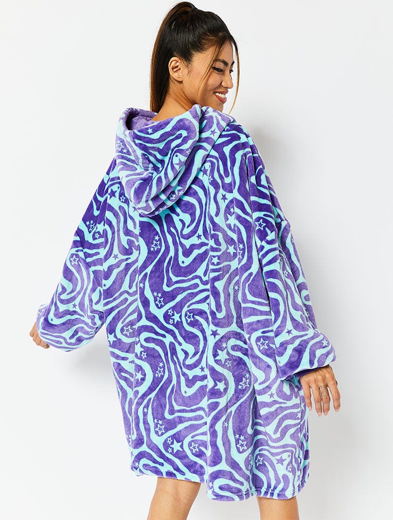 skinny dip tie dye hoodie