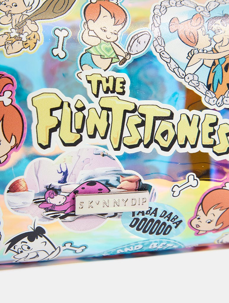 The Flintstones x Skinnydip Sticker Makeup Bag Makeup Bags & Washbags Skinnydip