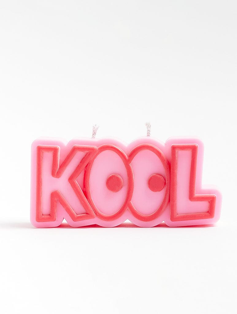 Wavey Casa Kool Candle - Pink/Red Home Accessories Wavey Casa